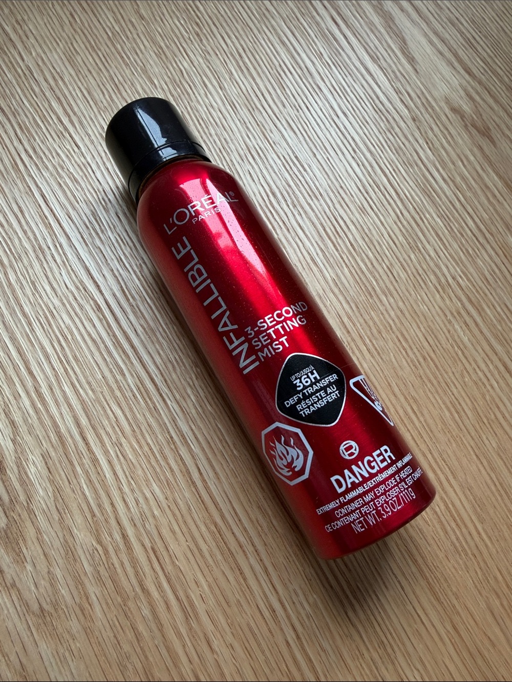 BN L'Oreal Infallible 3-Second Setting Mist Jumbo 111g